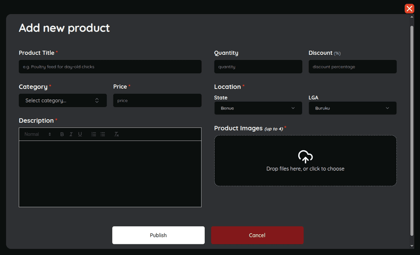 How to List Your Product on FarmerMarket.ng
