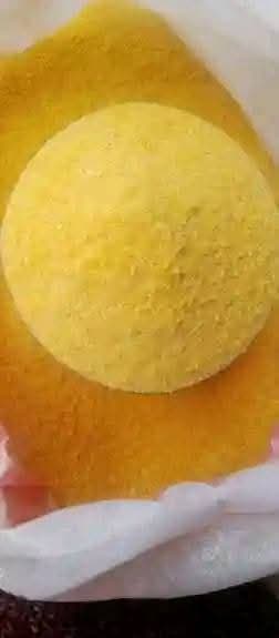 Freshly made garri is here